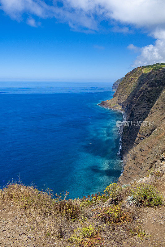 马德拉岛西海岸的Ponta do Pargo灯塔